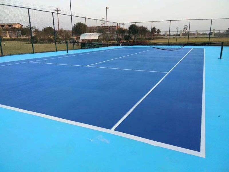 杭州硅pu材料网球场地
